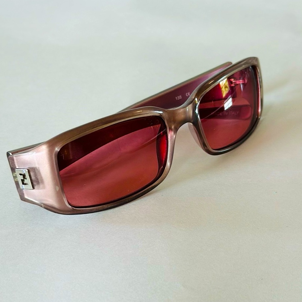 Fendi Authentic Mirrored Pink Sunglasses